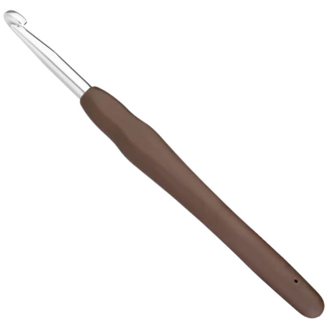 Ergonomic Crochet Hook with Soft Handle – Long Needles for Beginners