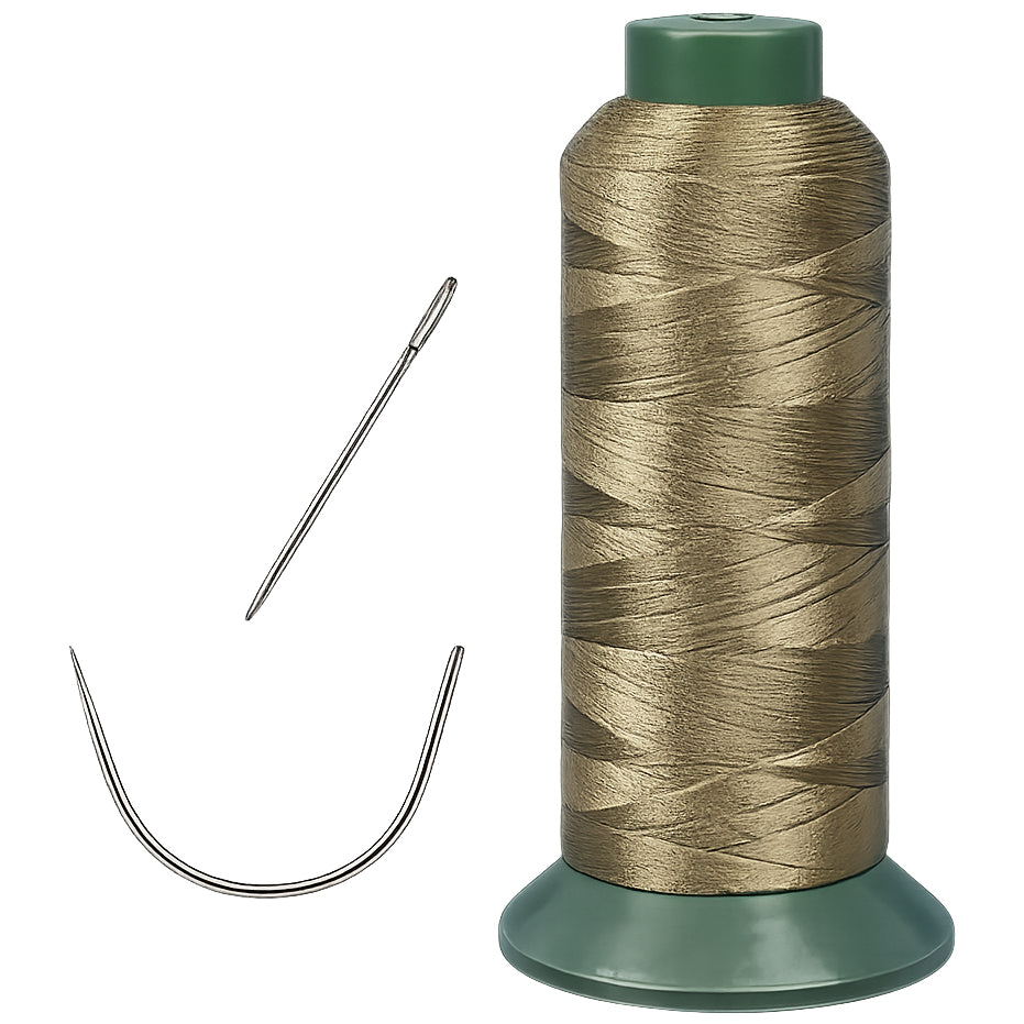 UV Resistant Heavy Duty Outdoor Sewing Thread Polyester Bonded 1500 Yards for Hand and Machine Use