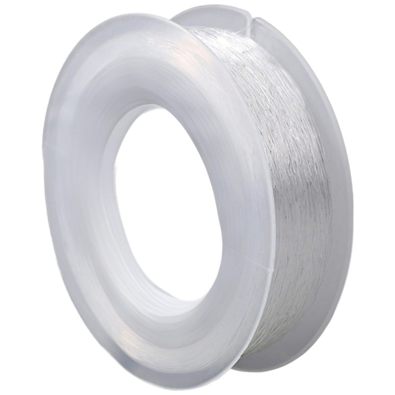 0.5mm Clear Elastic Beading Cord 100m Strong Stretchy String for Jewelry and Bracelet Making