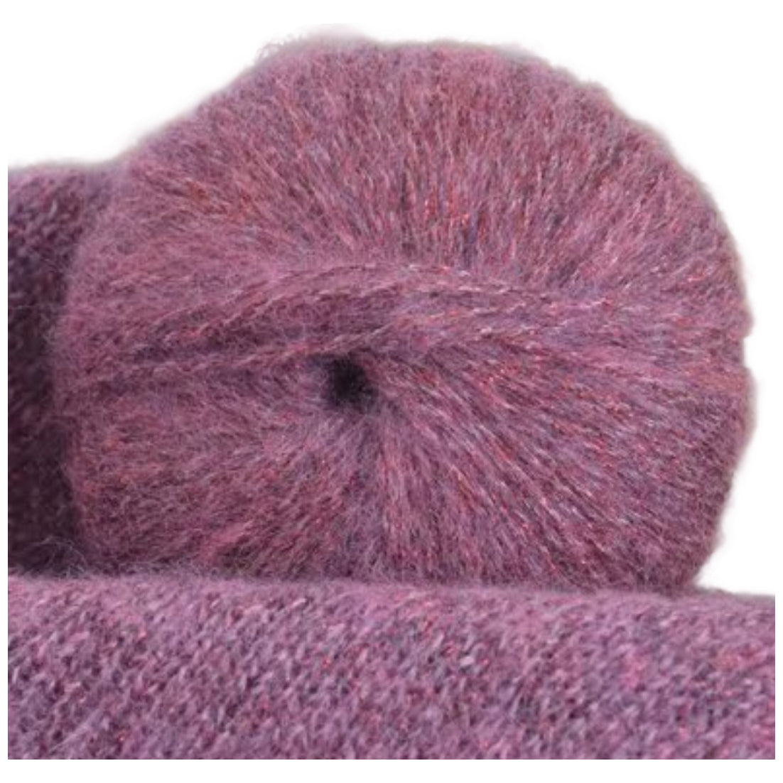 Glitter Knitting Yarn Sparkle Metallic Acrylic Wool for Crochet and Hand-Knitting, 25 Grams/0.85oz 109 Yards