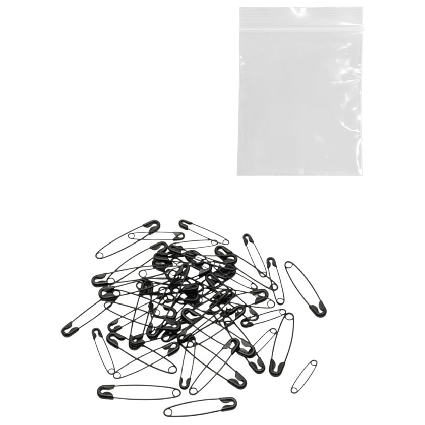 Heavy Duty Safety Pins Assorted 5 Sizes Nickel Plated Steel Bulk Set for Clothes Sewing Crafts and Art Supplies