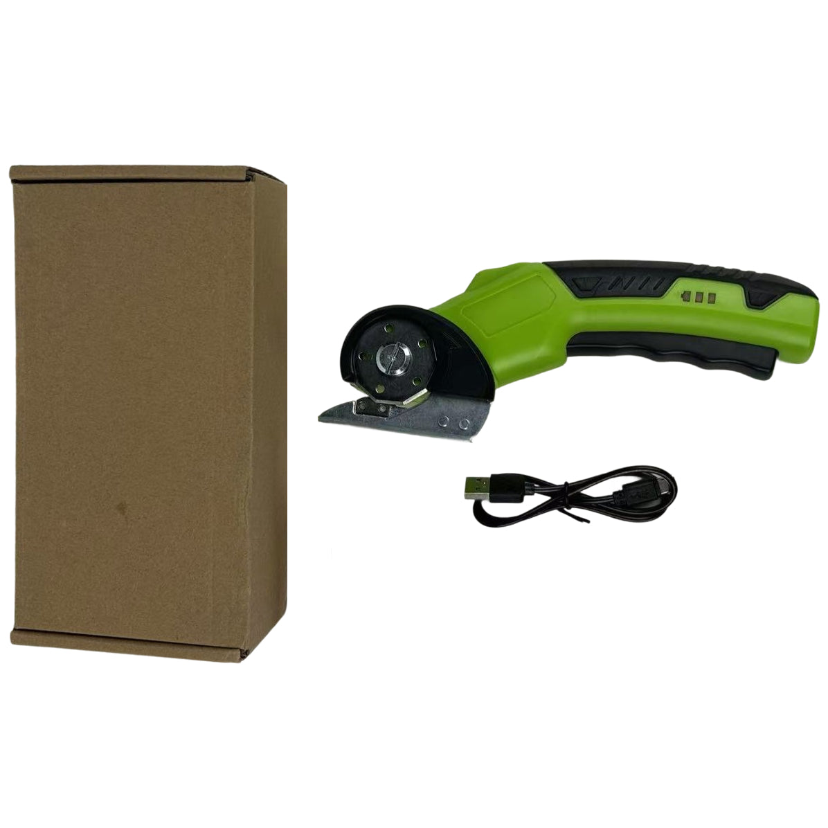 Cordless Electric Scissors Cardboard Cutter Heavy Duty Box Carpet Plastic Leather Cutting Tool Gift