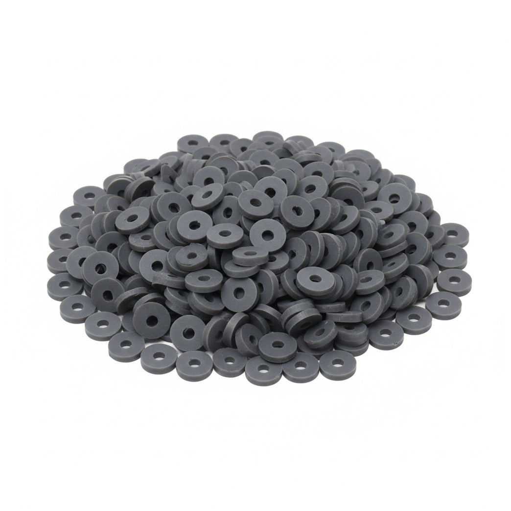 6mm Clay Beads for DIY Bracelet Necklace and Jewelry Making, Pack of 2000