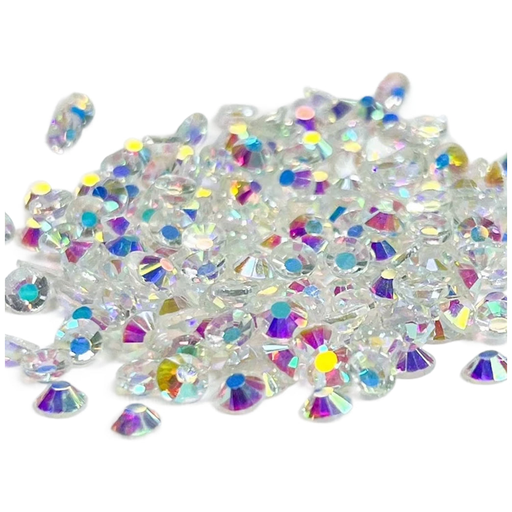 Shiny Hotfix Flatback Glass Rhinestones for Nail Art, Clothing, Crafts, DIY Crystal Decorations