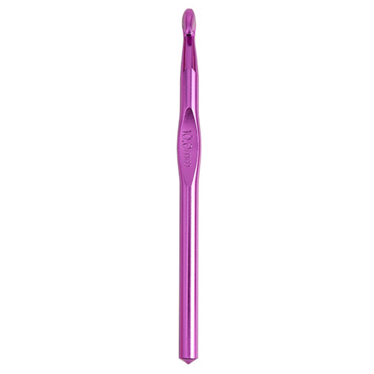 6-Inch Aluminum Crochet Hook for Knitting and Yarn Crafts Lightweight Tool for DIY Sewing Weaving and Crochet Projects