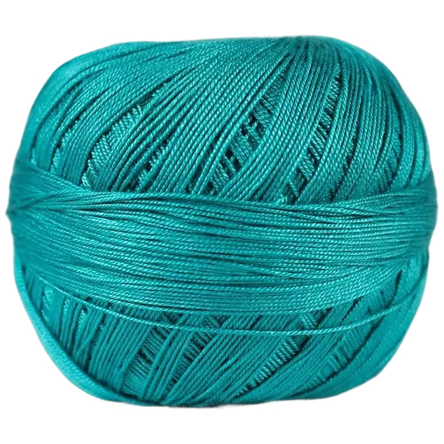 Mercerized Cotton Lace Yarn – Smooth, Shiny Cotton Yarn for Crochet and Hand Knitting, 50 Grams/1.76oz 317 Yards