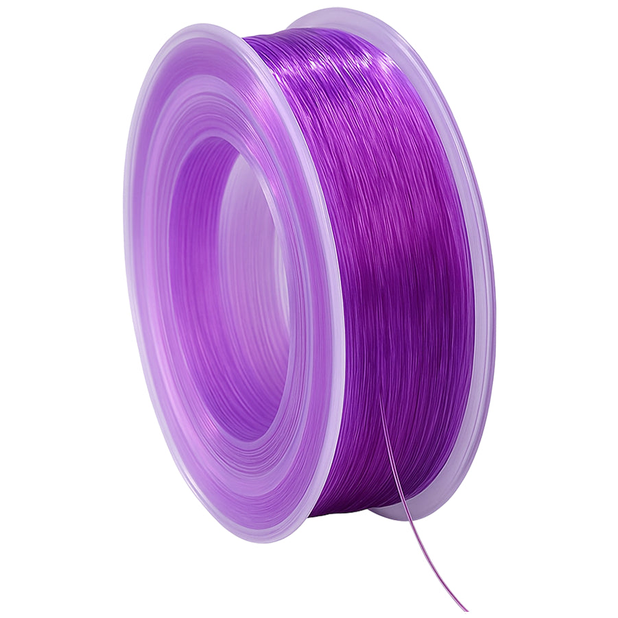 0.5mm Clear Elastic Beading Cord 100m Strong Stretchy String for Jewelry and Bracelet Making