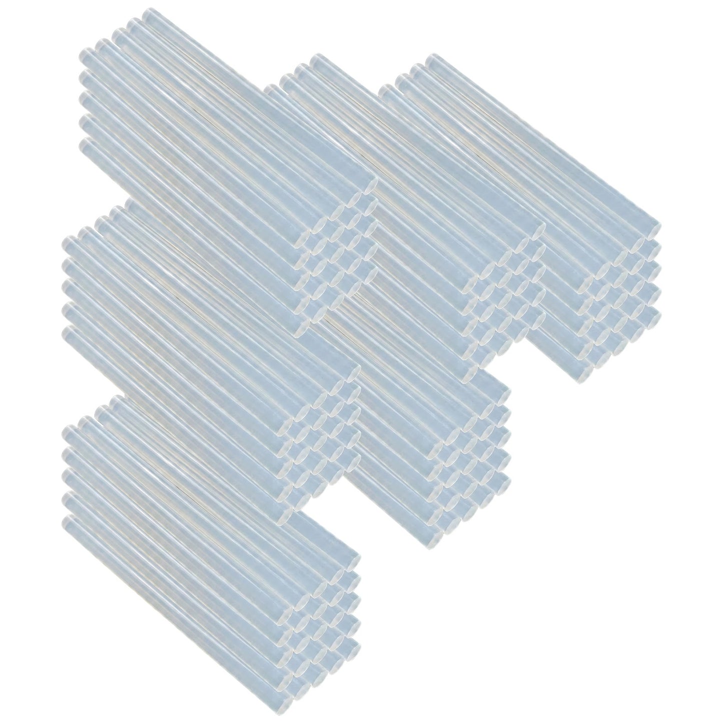 Clear Mini Hot Glue Sticks 4 Inch Length 0.27 Inch Diameter for All Temperature Glue Guns Crafts DIY Repairs