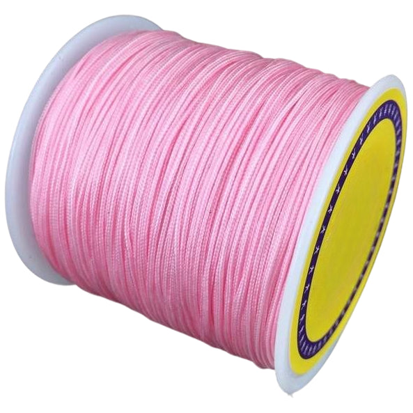 0.8mm-100m Nylon Knot Cord for DIY Jewelry, Beading, Macrame, and Craft Projects