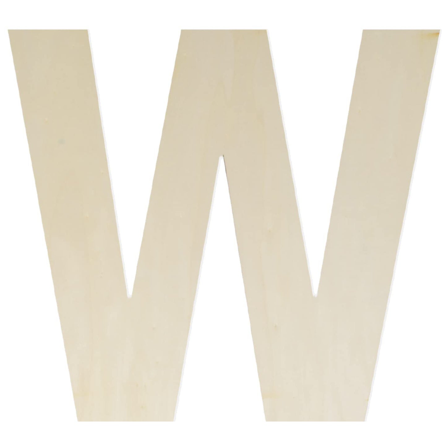 12 Inch Wooden Letter Unfinished Large Wood Alphabet Cutout For DIY Crafts Wall Decor Projects