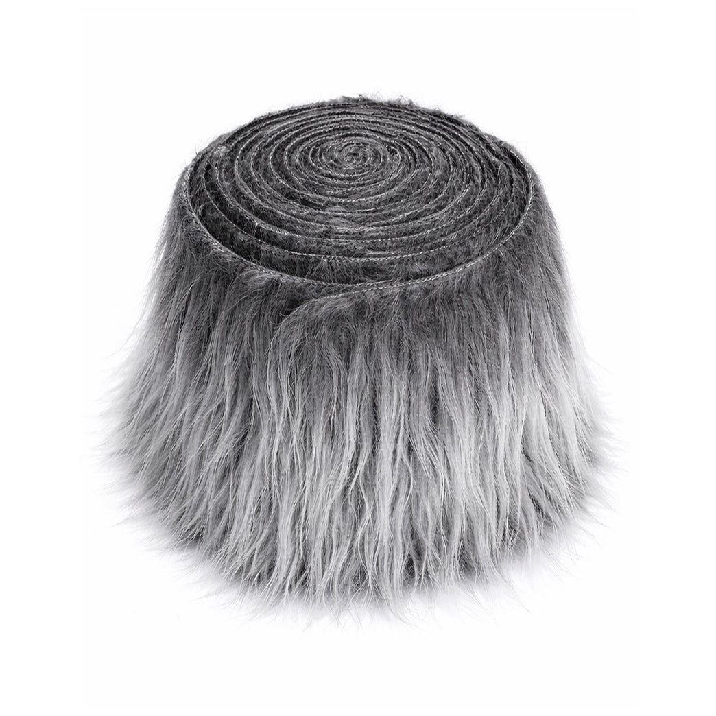 60 Inch Faux Fur Fabric Precut Strips Fluffy Craft Fur for Gnome Beards and Costumes