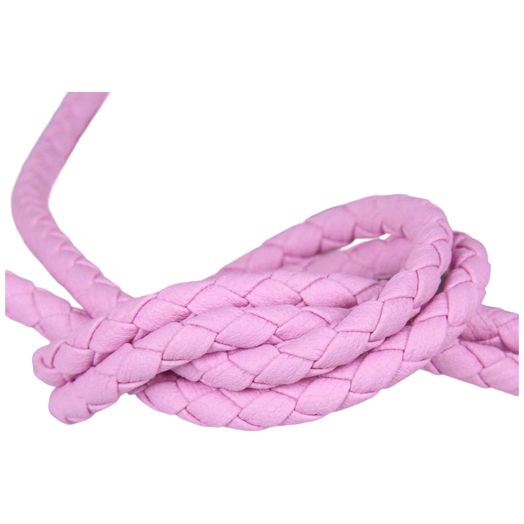 3mm x 10m Braided PU Leather Cord for Keychains, Jewelry Making, Bracelets, and Craft Projects