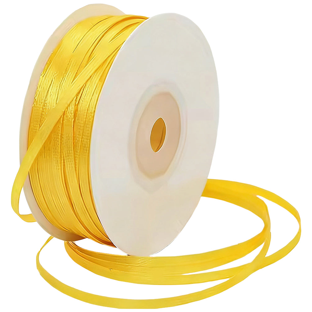 Double Face Satin Ribbon 100 Yards Polyester Fabric Ribbon for Gift Wrapping, Crafts, and Wedding Decor