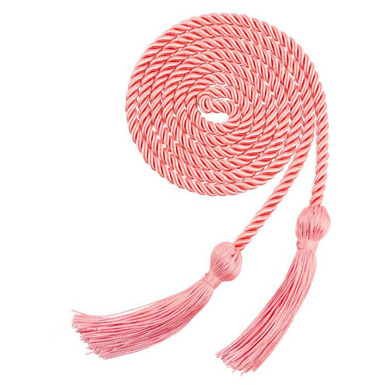 67 Inches Gold Graduation Cords for 2025 Ceremonies Braided Style Honor Tassel Rope