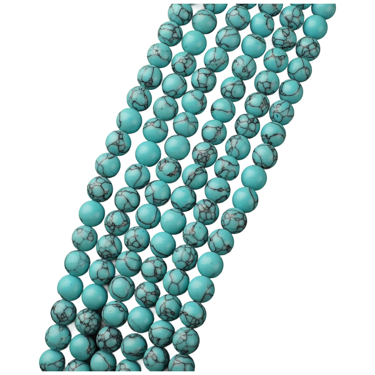 Natural Agate Round Gemstone Beads Polished Stone Loose Beads for Jewelry Making 15 Inch Strand
