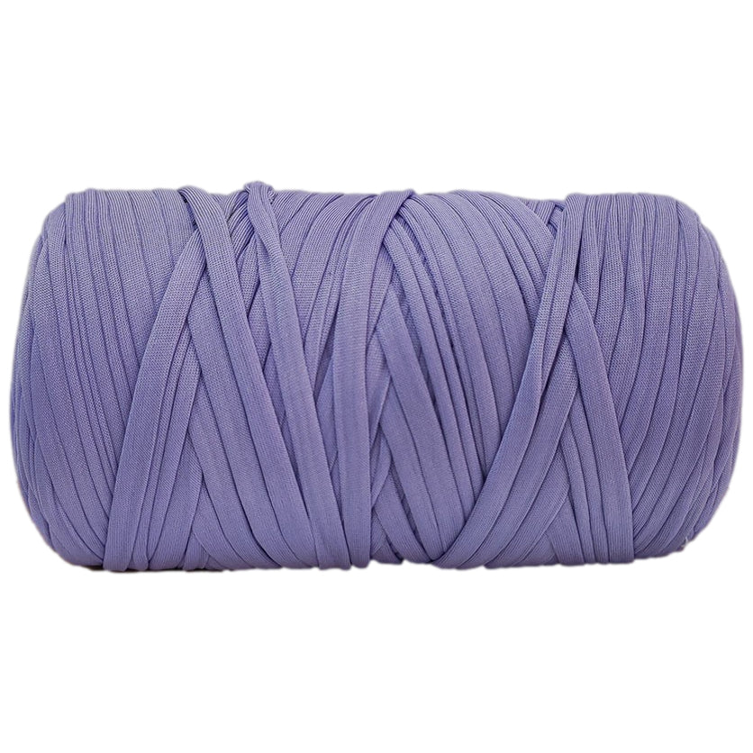 Polyester T-Shirt Yarn Thick Crochet Fabric Ribbon for Knitting Bags, Rugs, and Crafts, 400 Grams/14.11oz, 142.17 yards