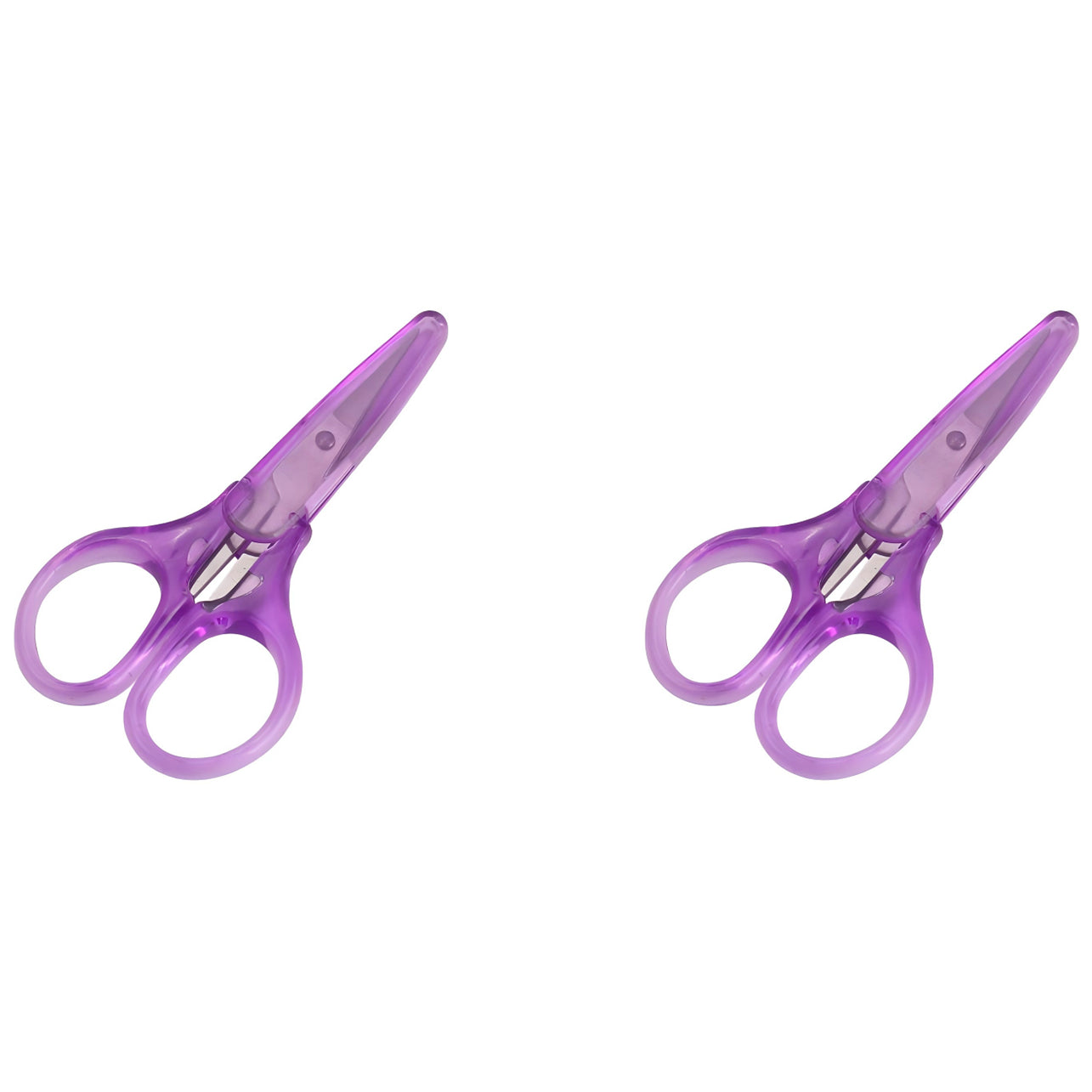 Small Craft Scissors 3 Inch Mini Sewing and Travel Scissors with Cover for Precision Paper Cutting