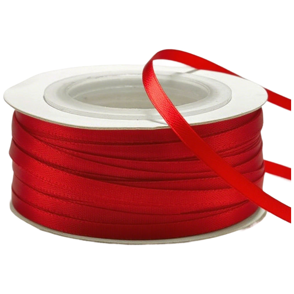 1/8 Inch Satin Ribbon 100 Yards Double-Faced for Gift Wrapping, Crafts, and Wedding Decorations