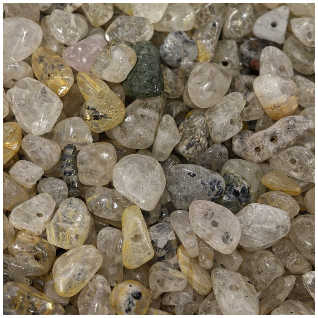 Natural Irregular Chip Stone Beads 5 to 8 mm Multicolor Gemstone Chips for Jewelry Making