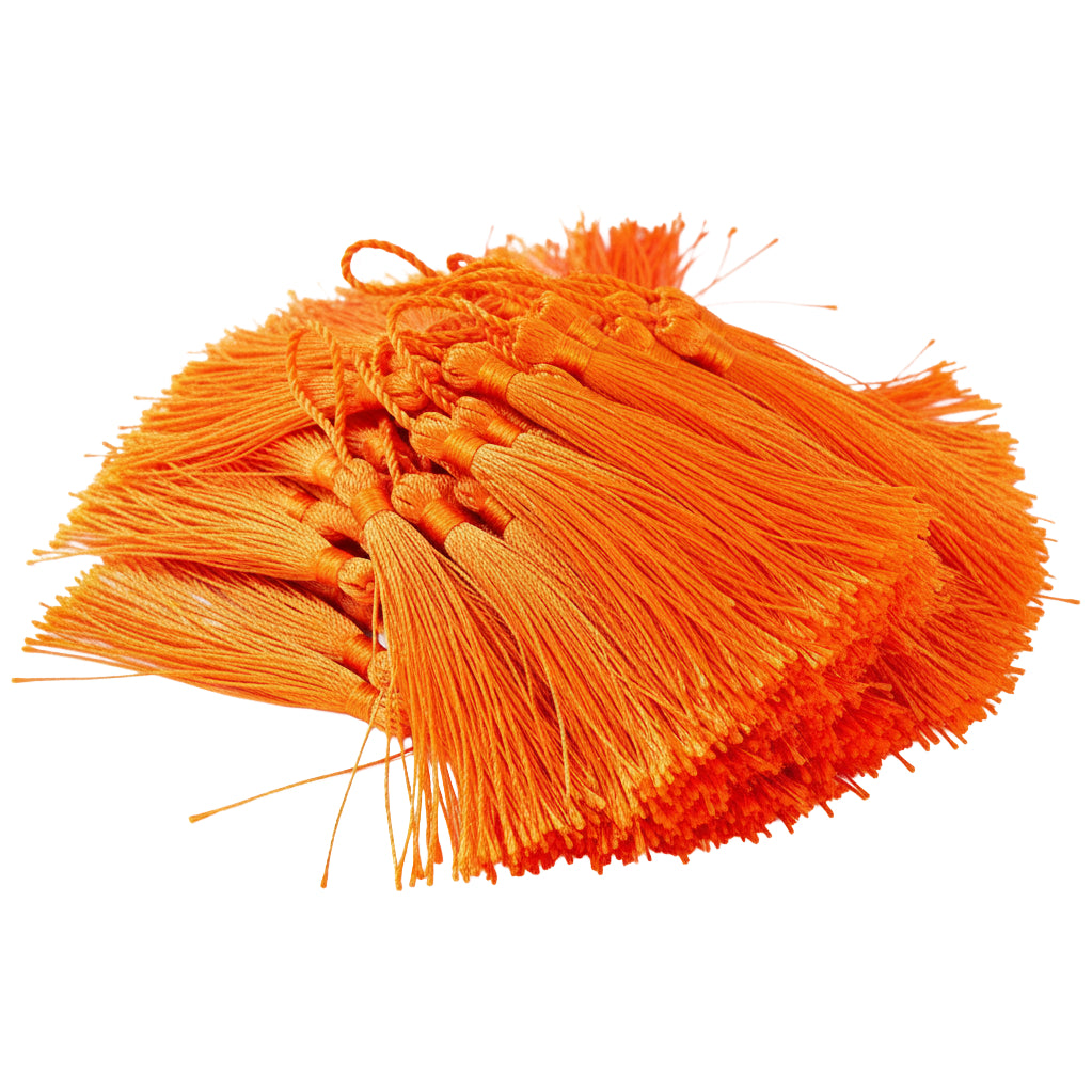 Bookmark Tassels Assorted Colors 5 Inch Craft Tassels with Loops for Keychains and DIY Projects, Pack of 140