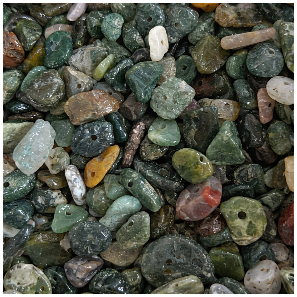 Natural Irregular Chip Stone Beads 5 to 8 mm Multicolor Gemstone Chips for Jewelry Making