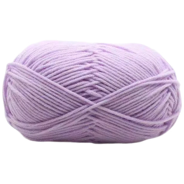 4-Ply Acrylic Yarn 50g/1.76oz 142 Yards, Tight Twist for Knitting and Crochet Projects
