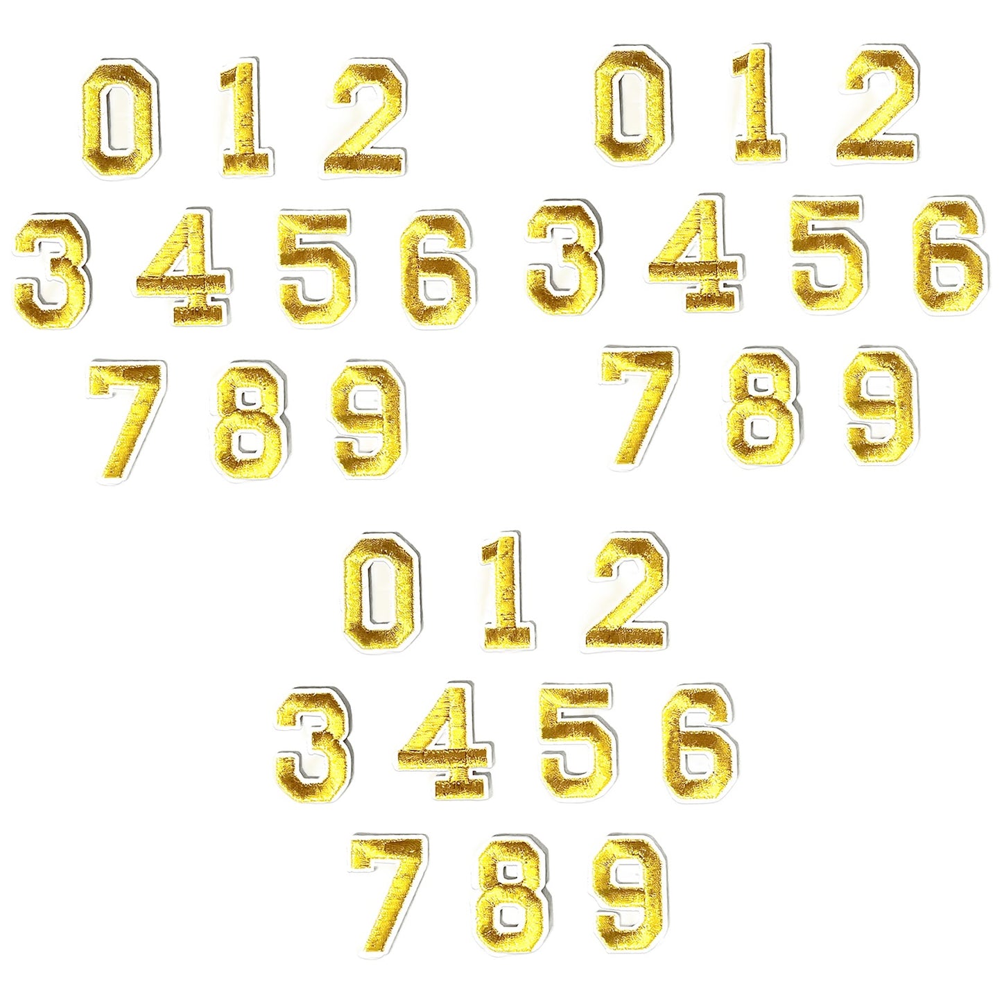 Iron On Alphabet Letter Patches A to Z Embroidered Applique for Clothes Hats Jeans