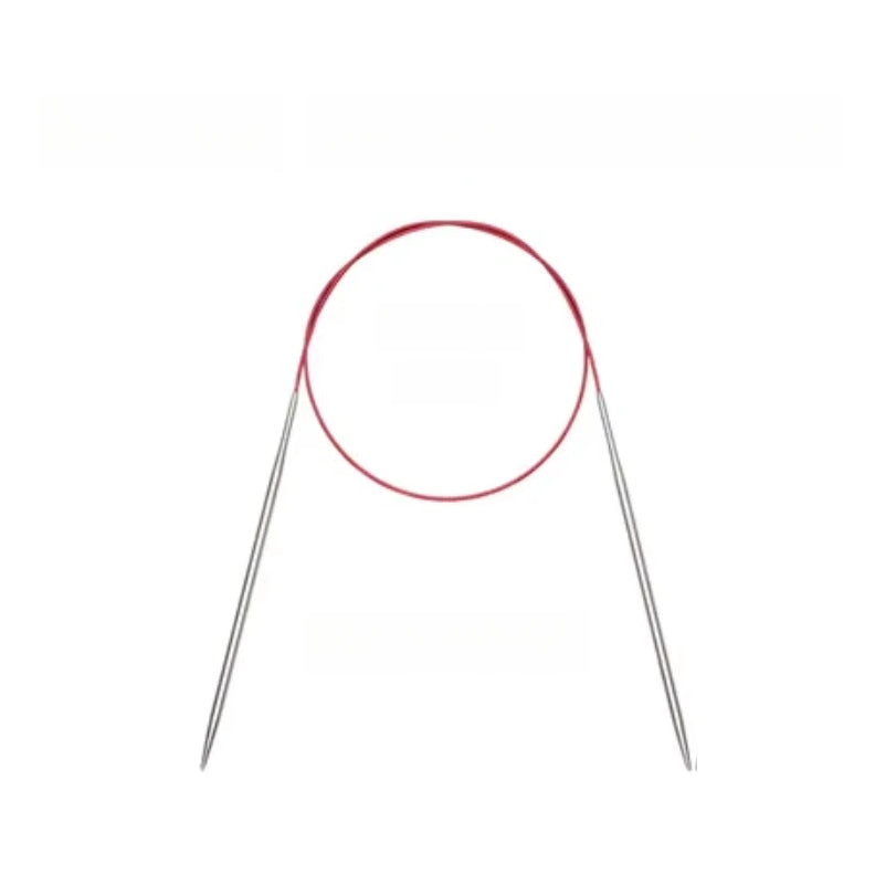 Stainless Steel Circular Knitting Crochet Needles, 80cm for Durable and Precise Stitching