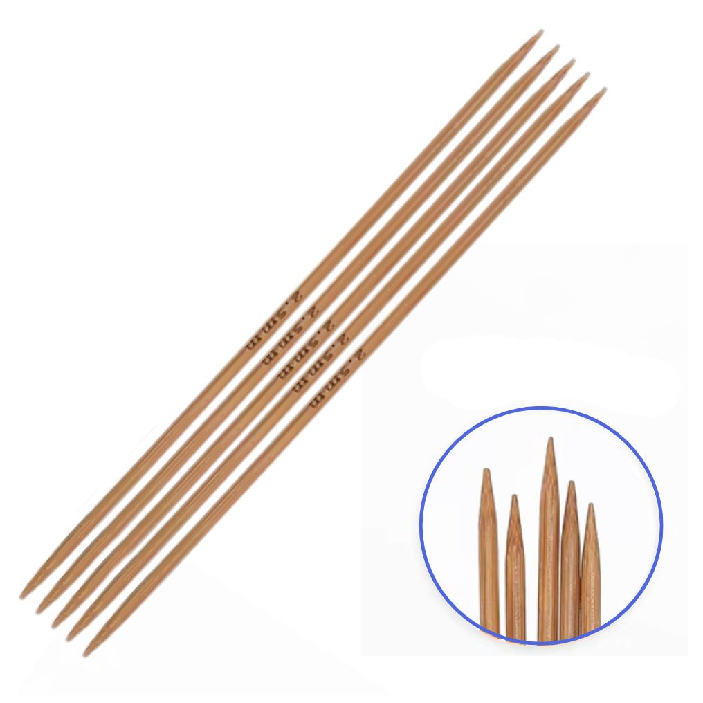 Takumi Double Pointed Bamboo Knitting Needles for Smooth and Precise Knitting