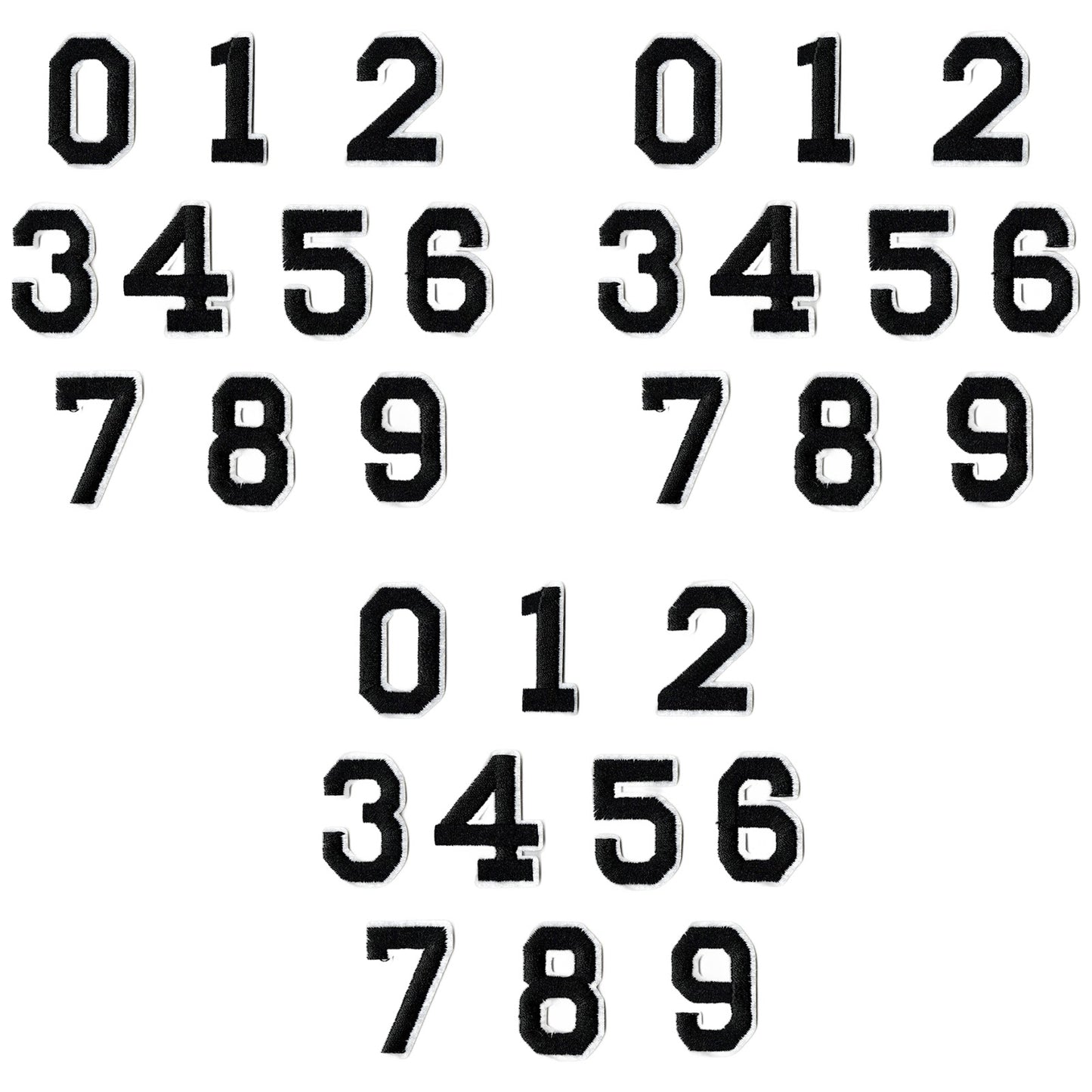 Iron On Alphabet Letter Patches A to Z Embroidered Applique for Clothes Hats Jeans