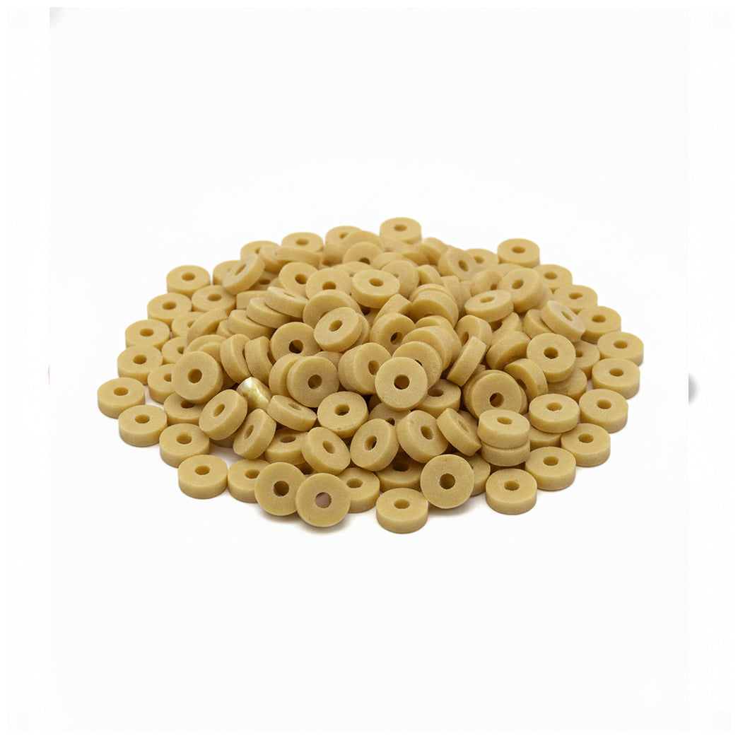 6mm Clay Beads for DIY Bracelet Necklace and Jewelry Making, Pack of 2000