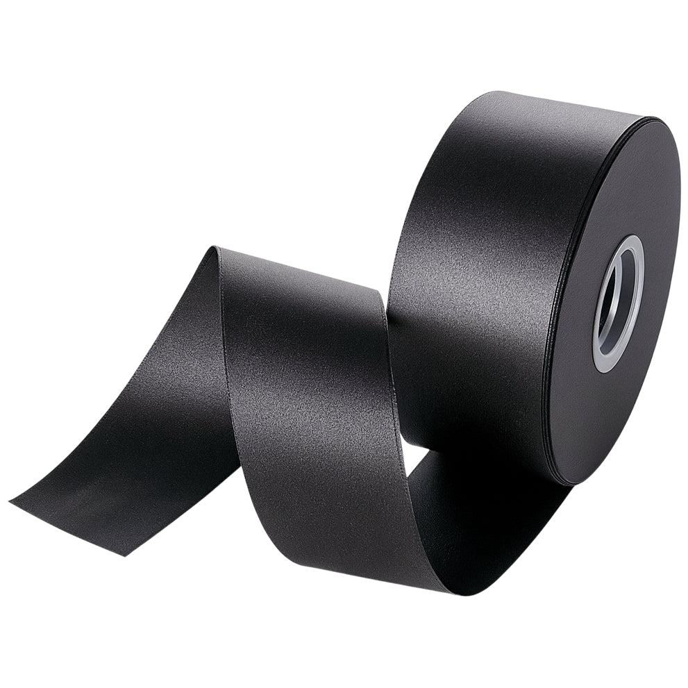 100 Yards Double Faced Cream Satin Ribbon for Gift Wrapping and Wedding Decorations