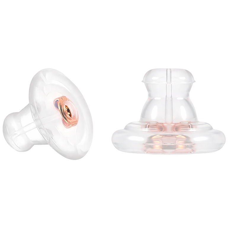 Secure Silicone Earring Backs Replacement Locking Earring Stoppers for Studs Sensitive Droopy Ears Adults
