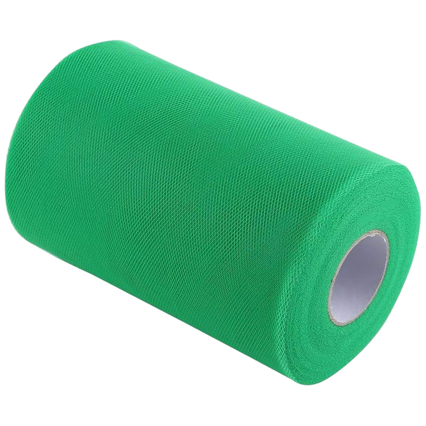 6 Inch x 100 Yards Polyester Tulle Fabric Roll for Crafts, Gift Wrapping & Party Decorations