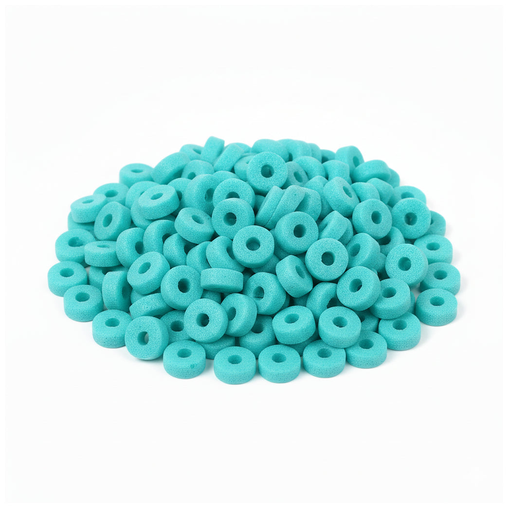 6mm Clay Beads for DIY Bracelet Necklace and Jewelry Making, Pack of 2000