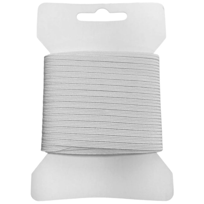1/4 Inch Wide Elastic Band 10 Yards Soft Stretch Cord for Sewing, Waistbands, and DIY Crafts