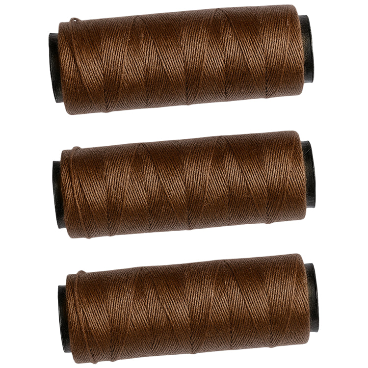 Cotton Sewing Thread Spools for Hand Sewing, Hair Wefts, Wig Making, Weaving, and DIY Craft Projects