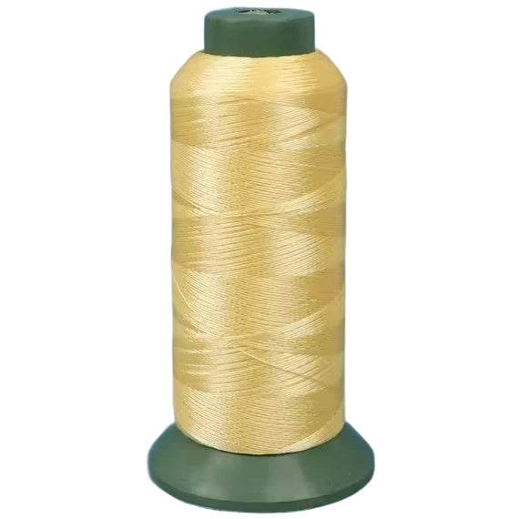 1500 Yards Bonded Nylon Thread Heavy Duty Sewing for Leather Jeans Upholstery and Marine Use