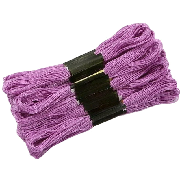 12 Skeins Embroidery Floss 8.5 Yard Thread for Friendship Bracelets Cross Stitch and Craft Projects