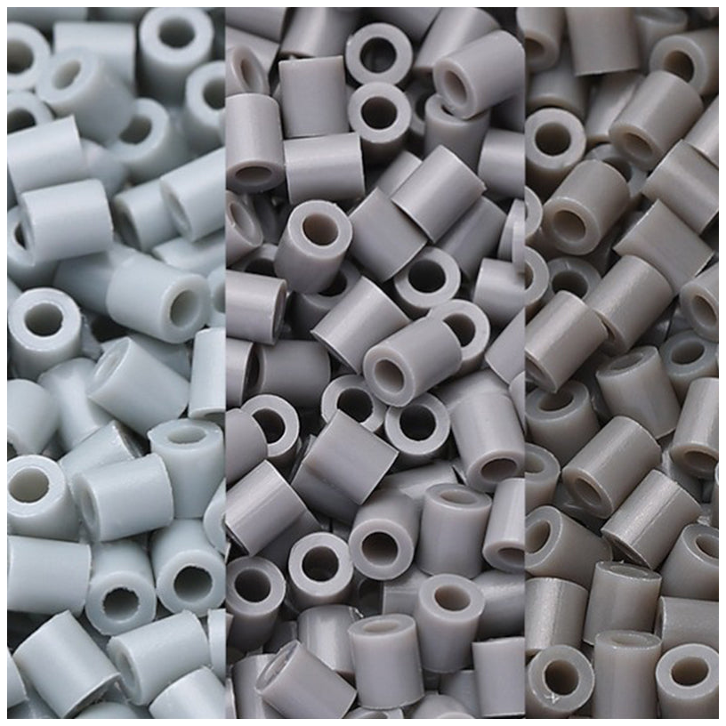 2.6mm Fuse Bead Set 3 Color Pack for Pegboards and Perler Crafts, Pack of 1000