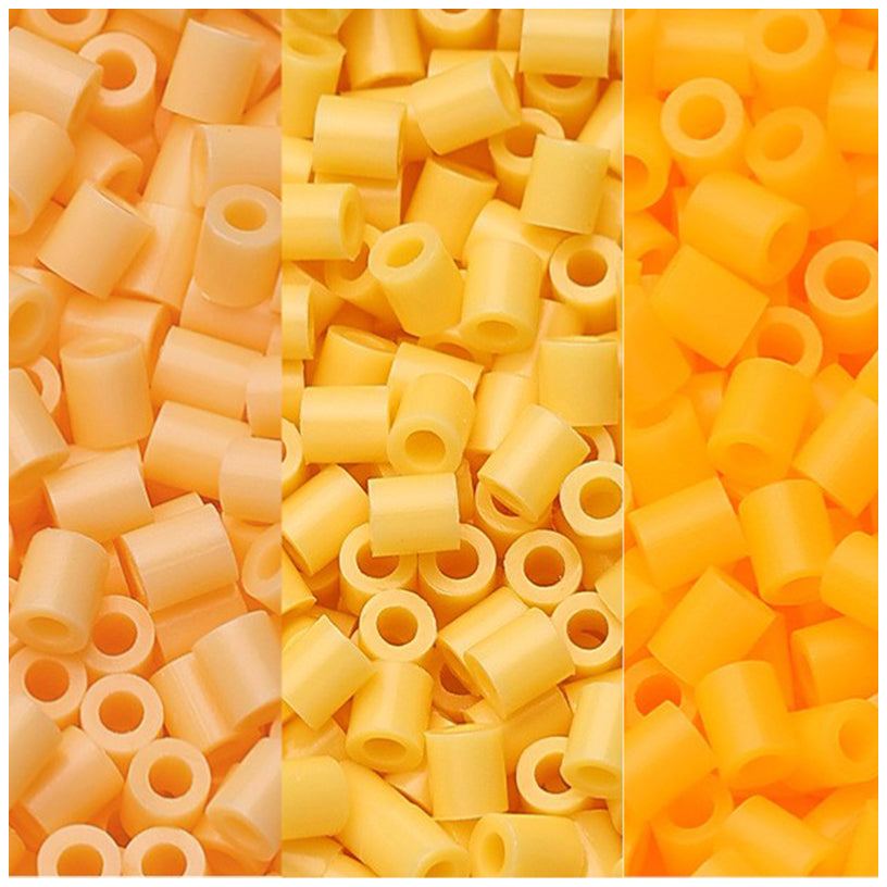 2.6mm Fuse Bead Set 3 Color Pack for Pegboards and Perler Crafts, Pack of 1000