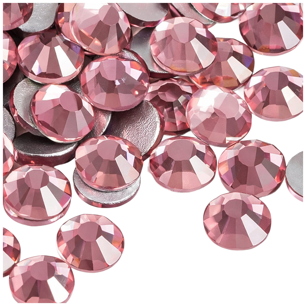 Shiny Hotfix Flatback Glass Rhinestones for Nail Art, Clothing, Crafts, DIY Crystal Decorations