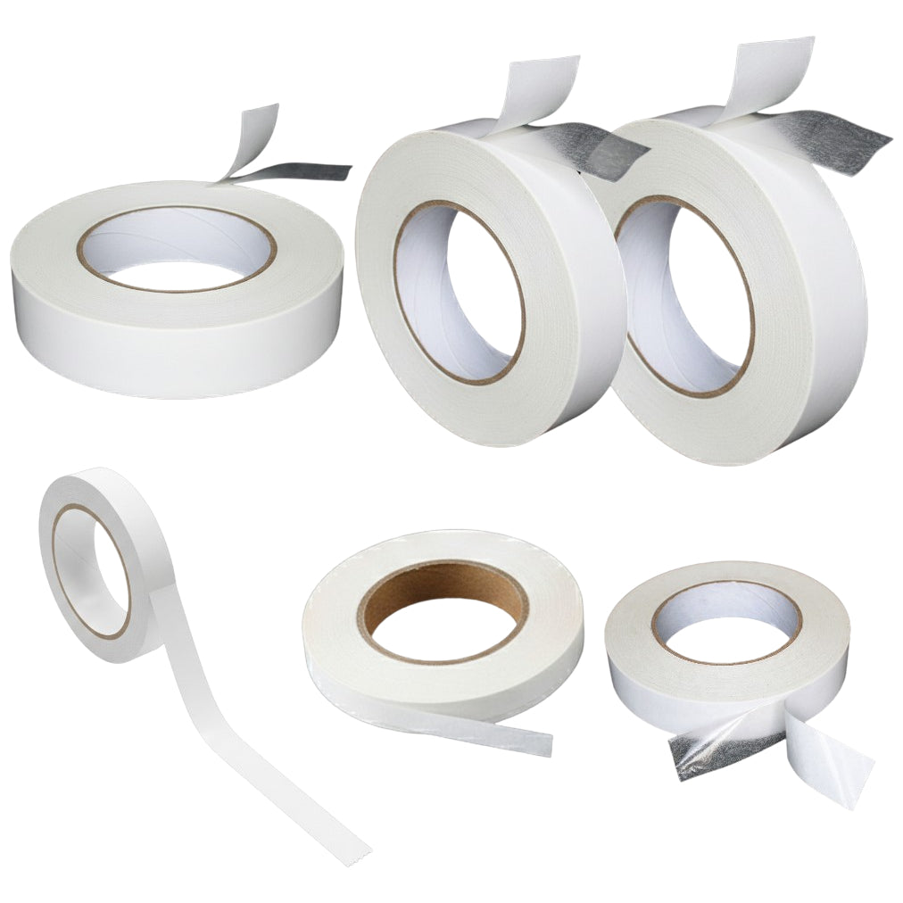 6 Rolls Double Sided Craft Tape Multi Size Adhesive for Scrapbooking Card Making and Photos