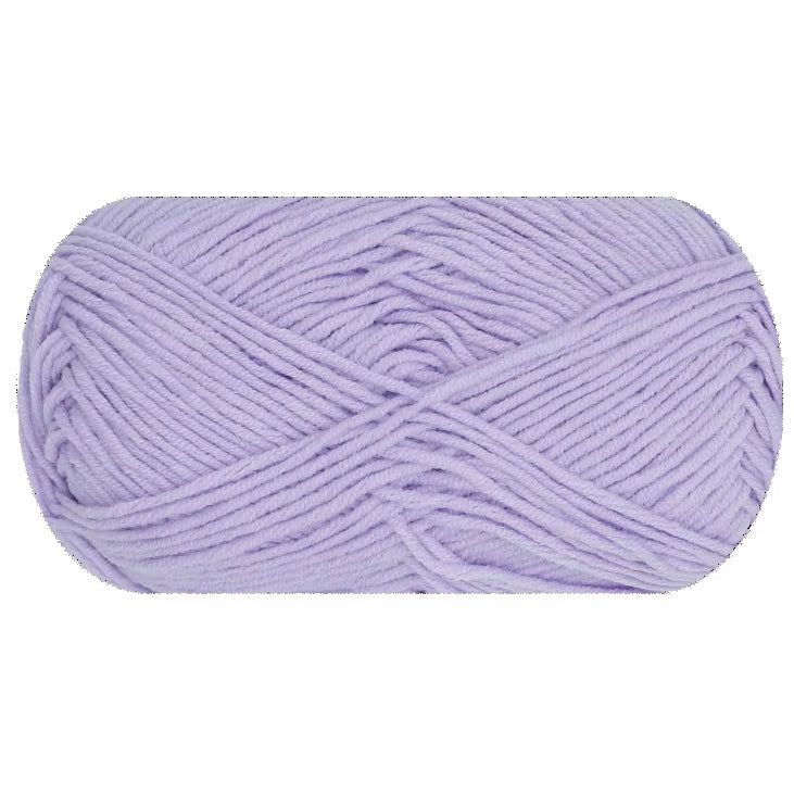 Soft Cotton Acrylic Yarn for Crochet and Knitting, 40 Grams/1.41oz 142 yards