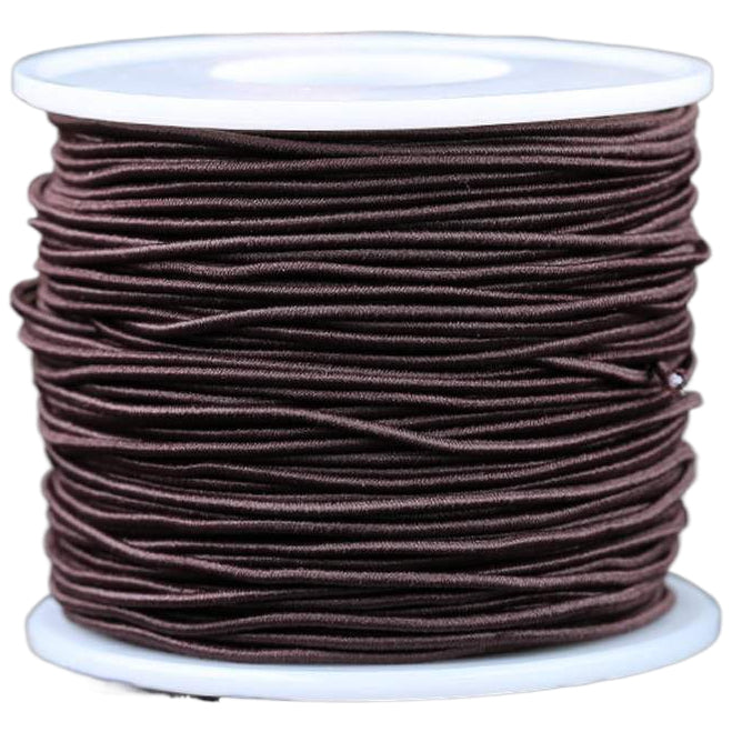 100m by 1mm Round Elastic Cord Polyester Rubber Stretch String for Jewelry Making and Crafts