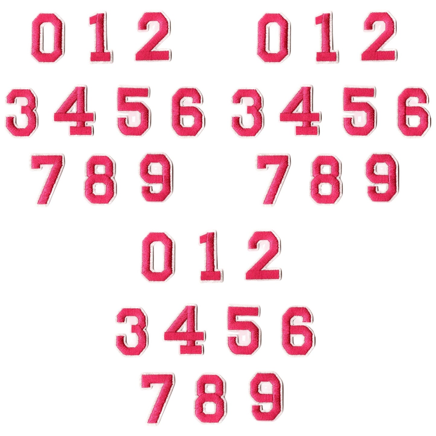 Iron On Alphabet Letter Patches A to Z Embroidered Applique for Clothes Hats Jeans