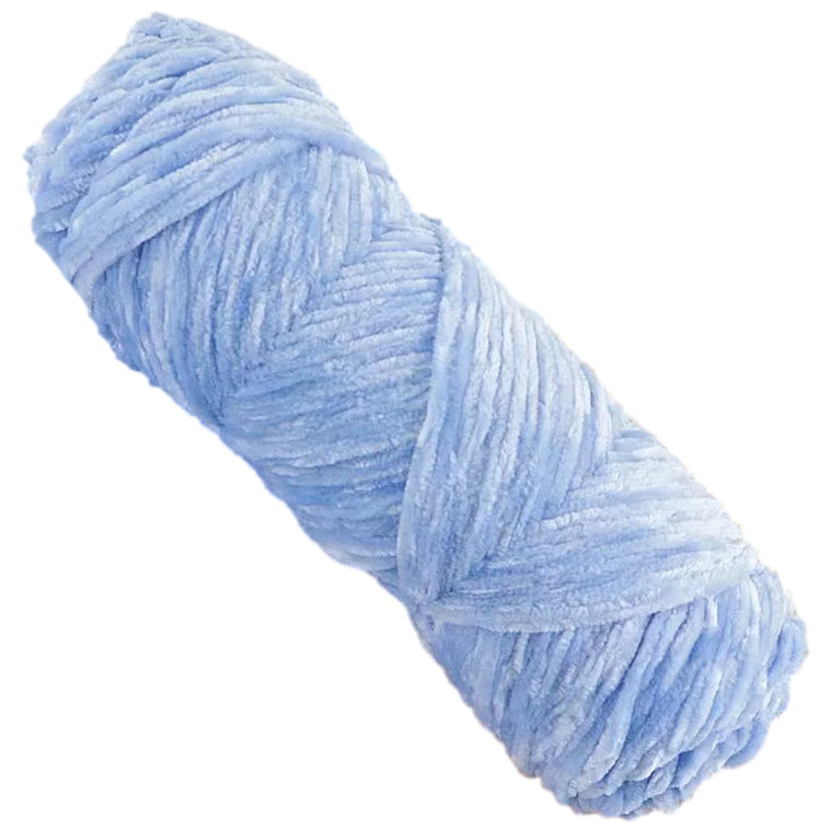 Super Soft Velvet Chenille Yarn 100 Grams/3.52oz 147.64 Yards for Knitting, Crocheting, Blankets and Amigurumi