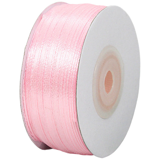 Double Face Satin Ribbon 100 Yards Polyester Fabric Ribbon for Gift Wrapping, Crafts, and Wedding Decor