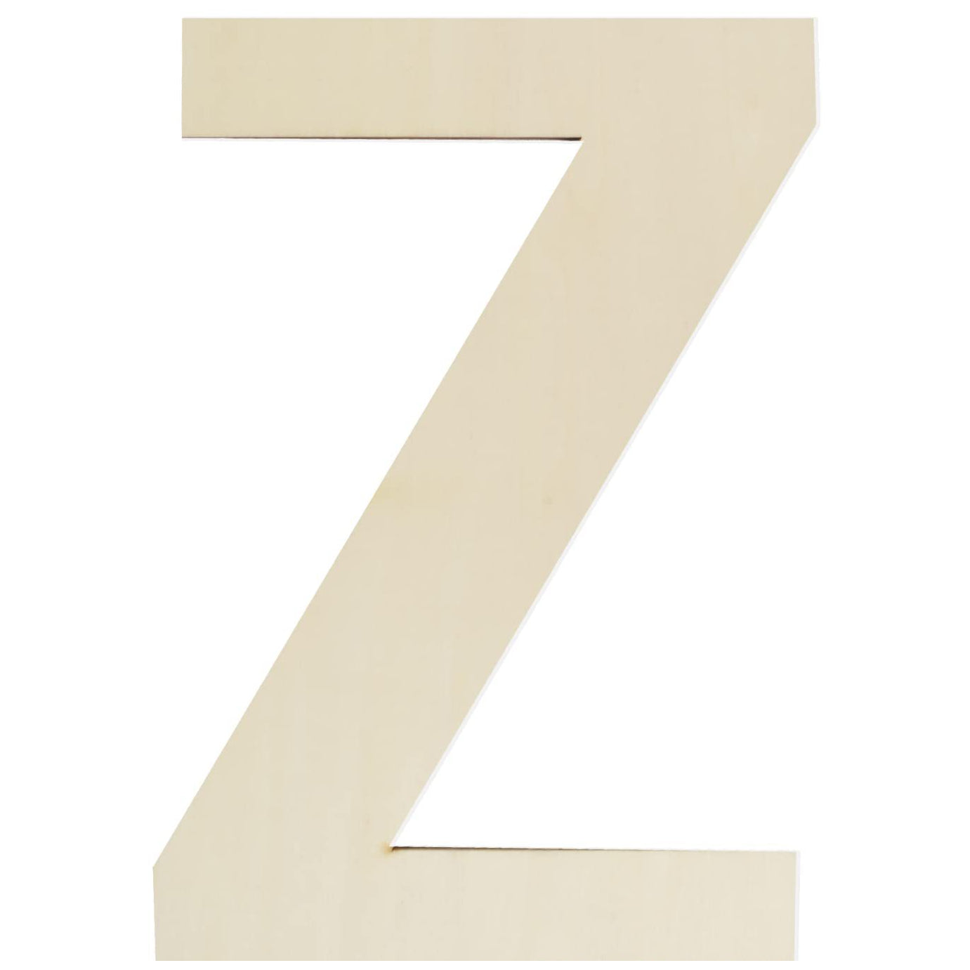 12 Inch Wooden Letter Unfinished Large Wood Alphabet Cutout For DIY Crafts Wall Decor Projects