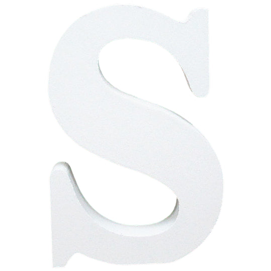 4 Inch Unfinished Wooden Letters, Numbers and Other Characters for DIY Crafts and Event Decorations